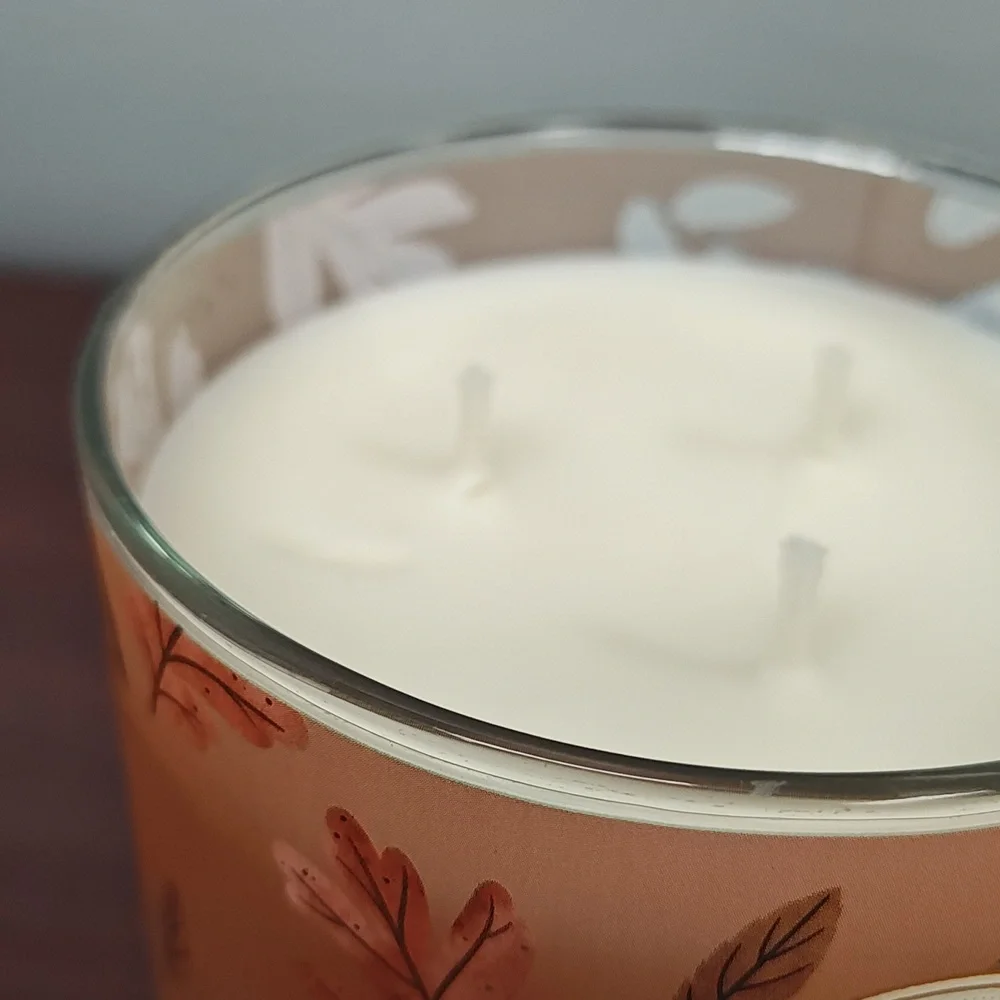 Bath & Body Works BOURBON OAK RECORDS 3-Wick Candles - Set of 2